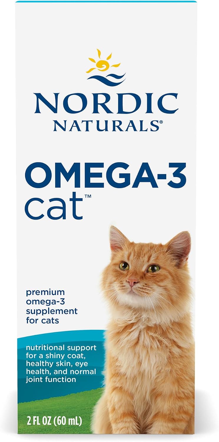 Nordic Naturals Omega-3 Fish Oil for Cats, w/EPA & DHA, Liquid - 2oz