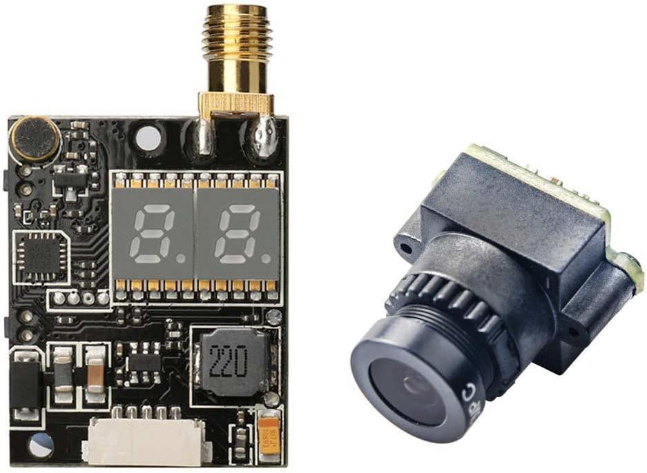 AKK KC03 2.8MM 120 Degree 800TVL NTSC Switchable Camera with 600mW FPV Transmitter