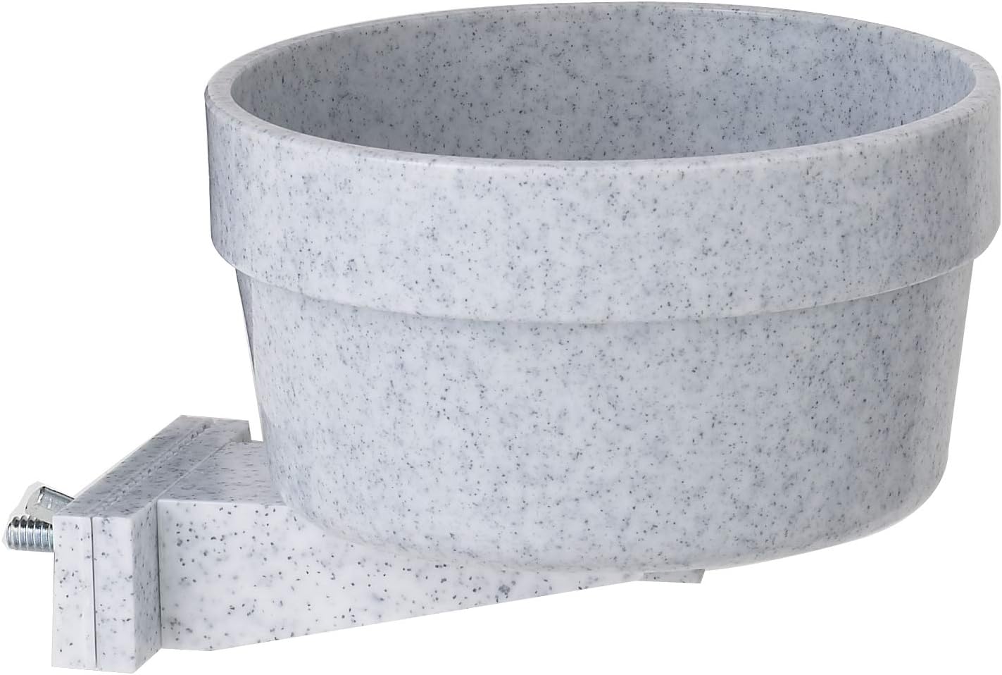 Pet Lodge® Quick LockCage Crock | Feeding & Watering Dish for Rabbits | Attaches to Wire | Easily Removable for Cleaning | 20 Ounce