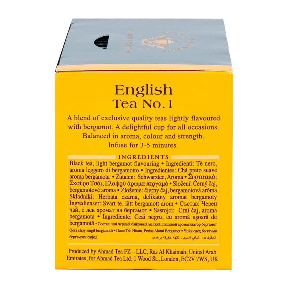 Ahmad Tea Green Tea, Green Tea Teabags 100 ct - Caffeinated & Sugar-Free