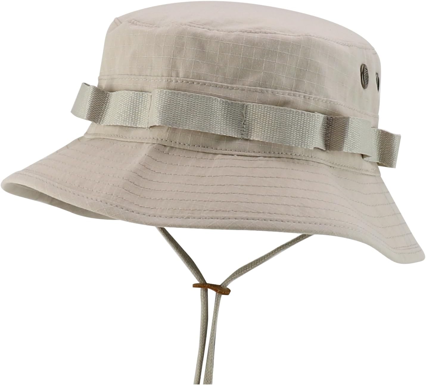 Armycrew Ripstop Tear Resistant Cotton Jungle Boonie Cap with Chin Strap
