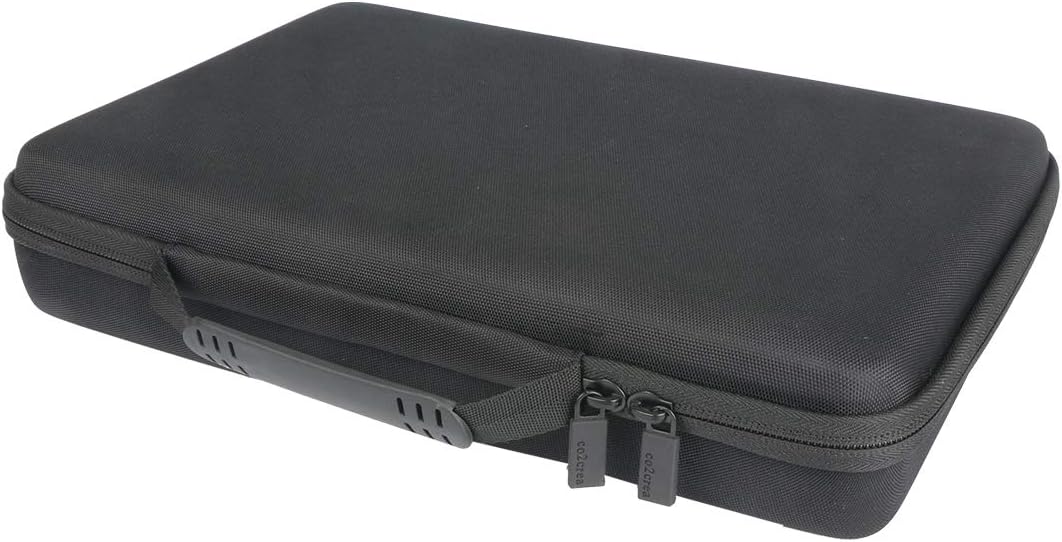 co2CREA Hard Case for Akai MPK Mini MKII/Play 25 Key Keyboard Controller | Compatible with MIDI Keyboard Controller, Travel Protective Storage Bag with Mesh Pocket & Handle