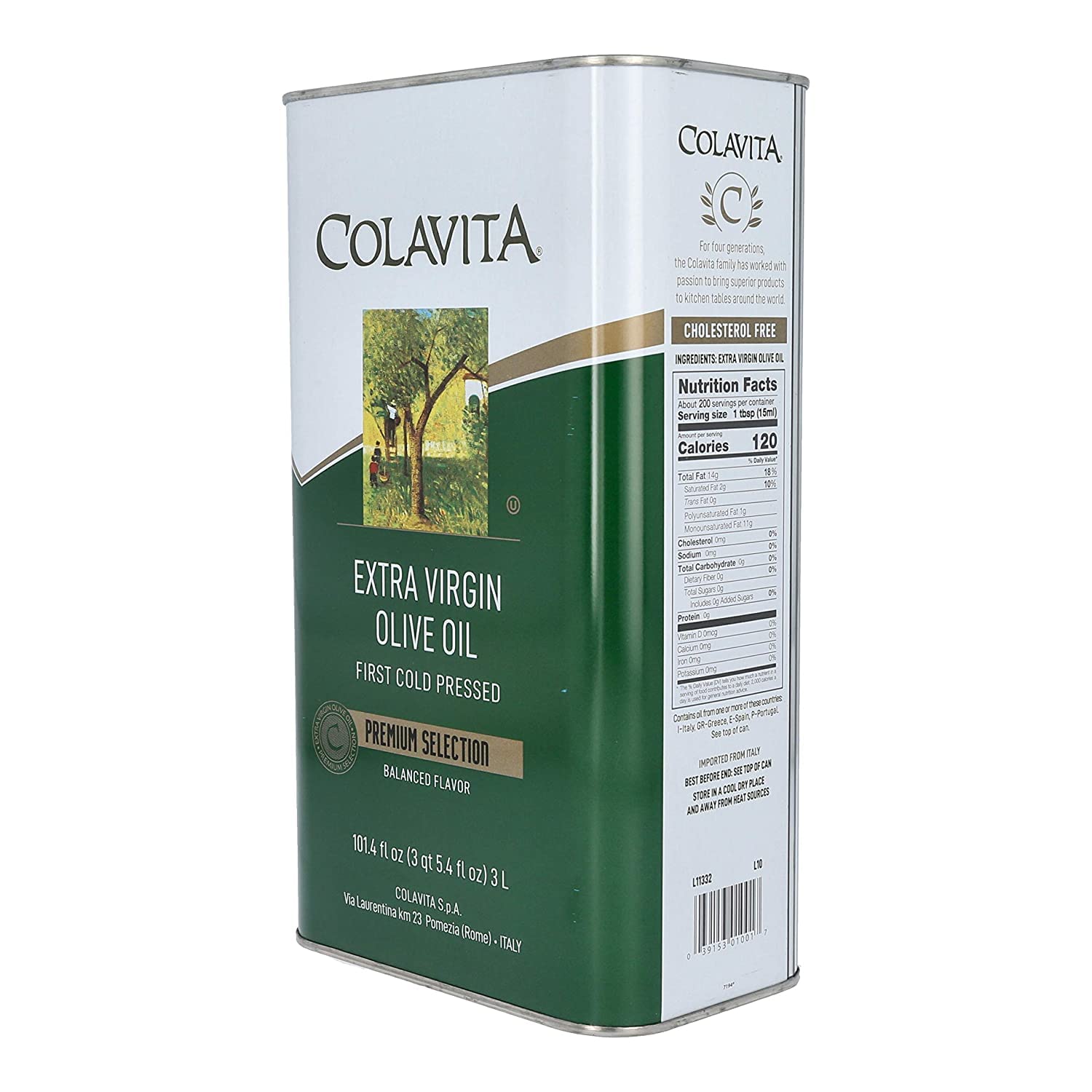 Colavita Extra Virgin Olive Oil, 33.8 fl oz