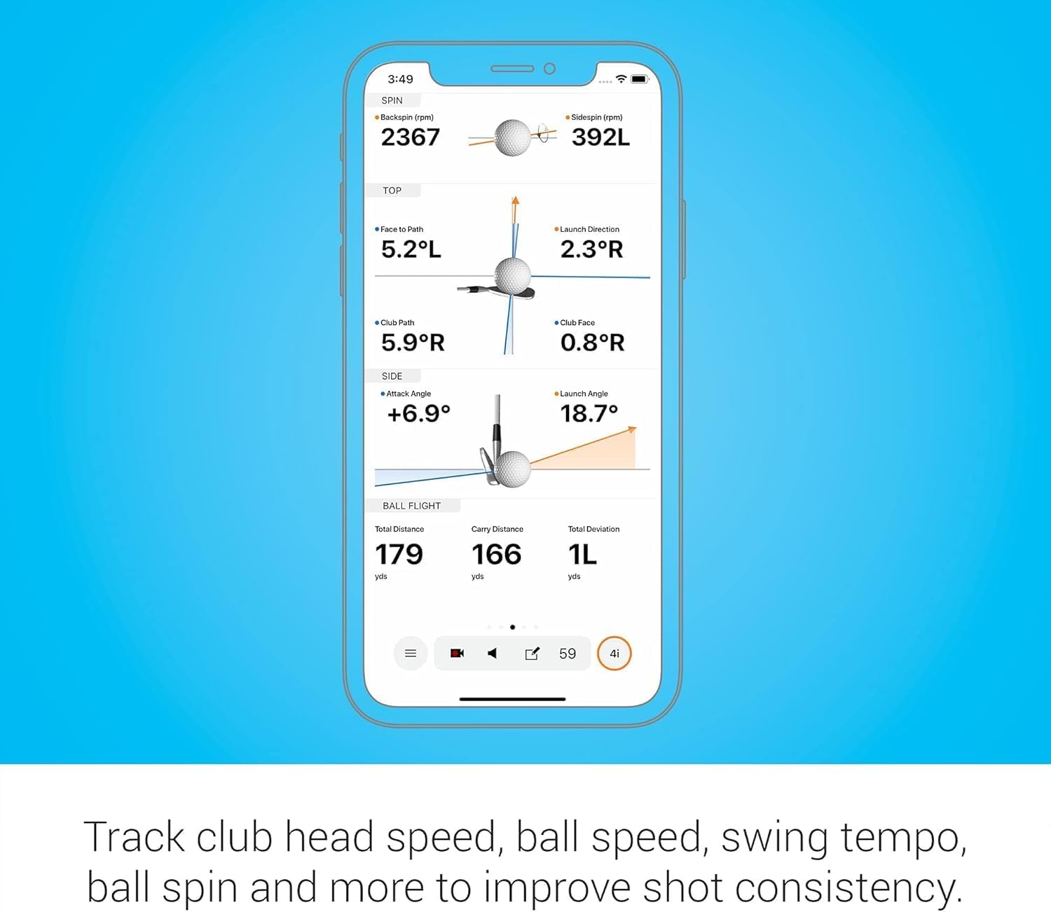 Garmin Approach R10 Portable Golf Launch Monitor & Simulator Gift Box | Great for Home, Outdoor & Indoor