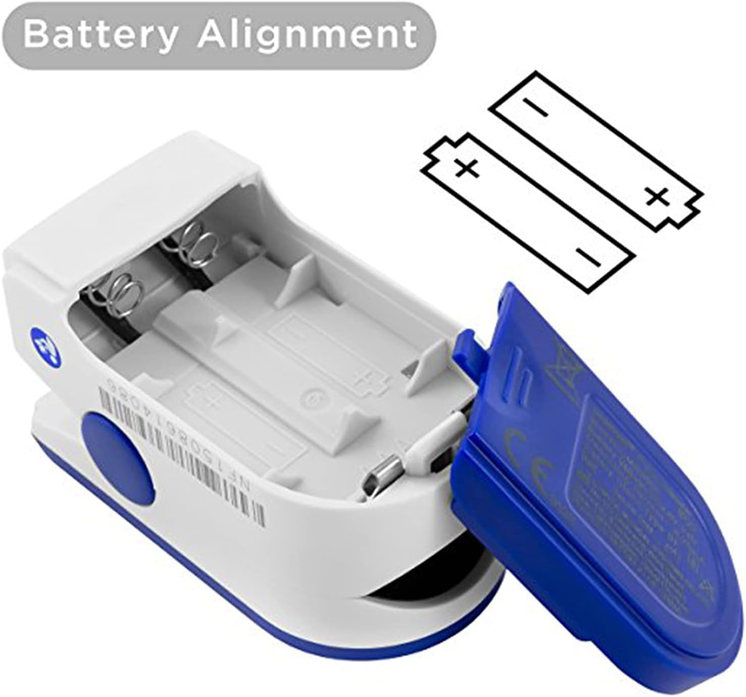 Finger Pulse Oximeter DP100 in Black- the Authentic Pulse Oximeter for sports and aviation use