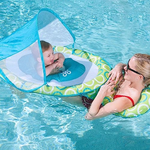 SwimWays Baby Spring Float Mommy and Me with Canopy