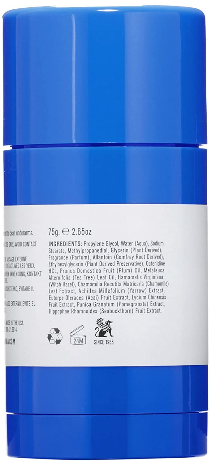 Baxter of California Deodorant for Men| Aluminum Free | Alcohol Free | Clear Stick | Citrus and Herbal-Musk