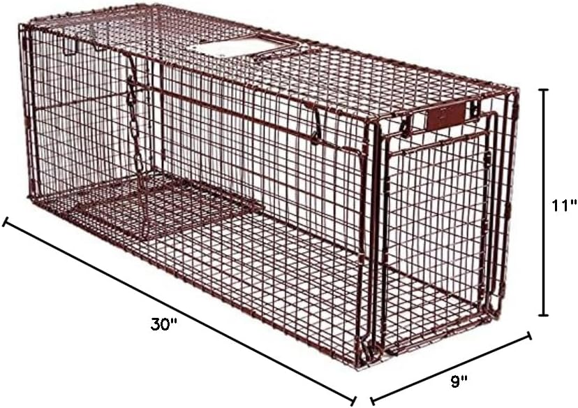 Tru Catch 30LTD Humane Live Animal Trap - Easy & Safe Catch & Release for Cats, Rabbits
