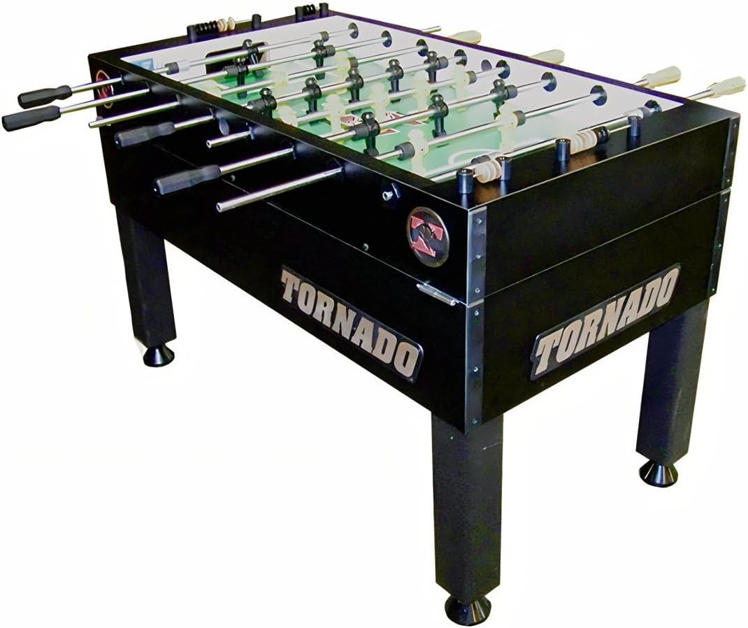 Tornado Tournament 3000 Foosball Table - Made in the USA - Commercial Quality for the Home - Incredible Table Soccer Game