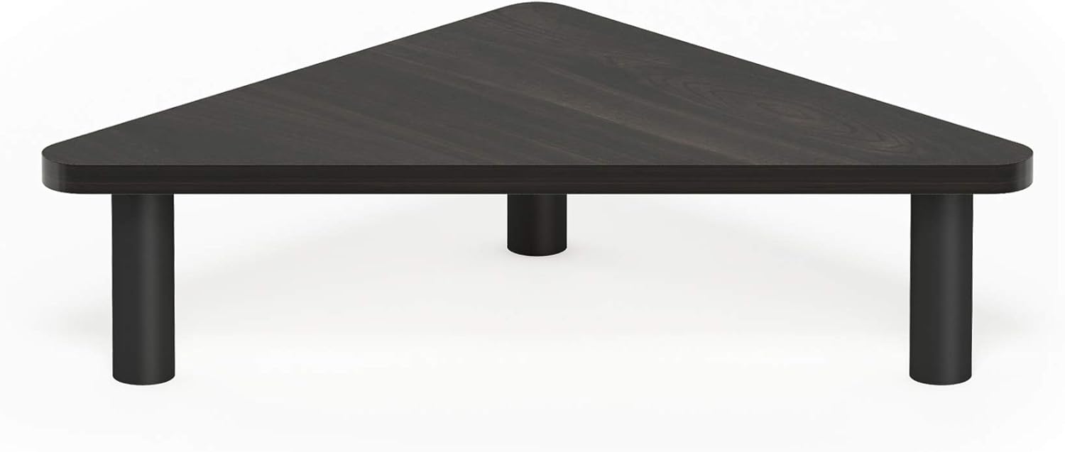 FURINNO Turn-N-Tube Monitor Stand, French Oak Grey/Black
