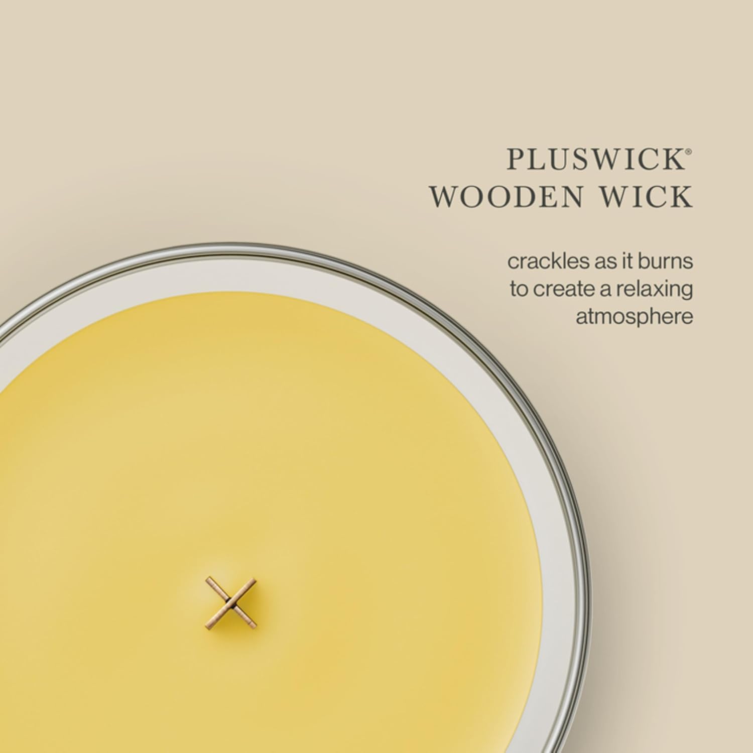 WoodWick Lavender Spa Gifts for Women and Men, 9.7 oz Medium Hourglass Candle with Crackling Wick
