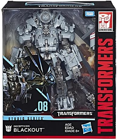 Transformers E0980 MV6 Studio Series 50 Tf1 Blackout Action Figure