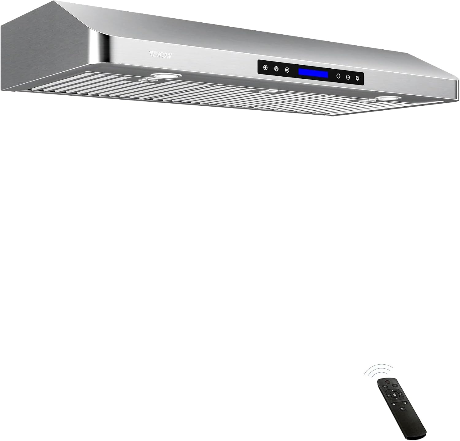 EKON 42 inches Under Cabinet Range Hood, 900 CFM Stainless Steel Kitchen Chimney Vent