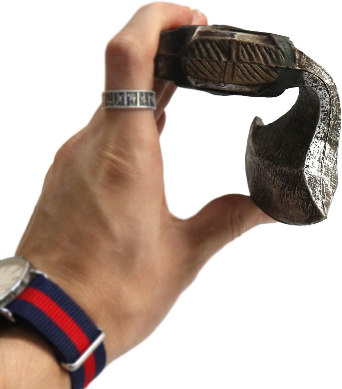 LarpGears Halloween Realistic Foam Viking Fake Axe Toy Great for LARP 25'' Length