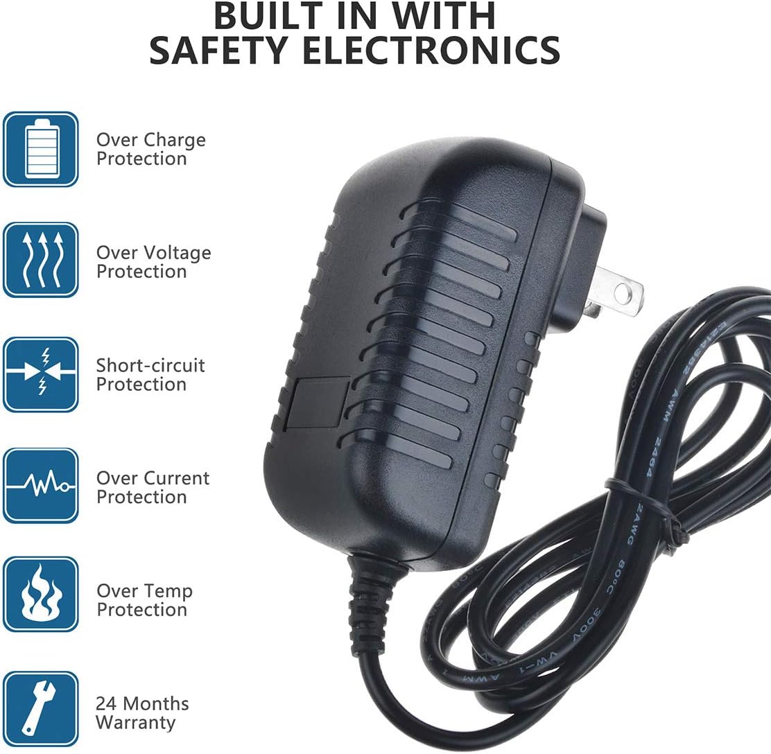Dc Adapter for MANGROOMER Lithium MAX Back Shaver & Ultimate PRO Back Shaver