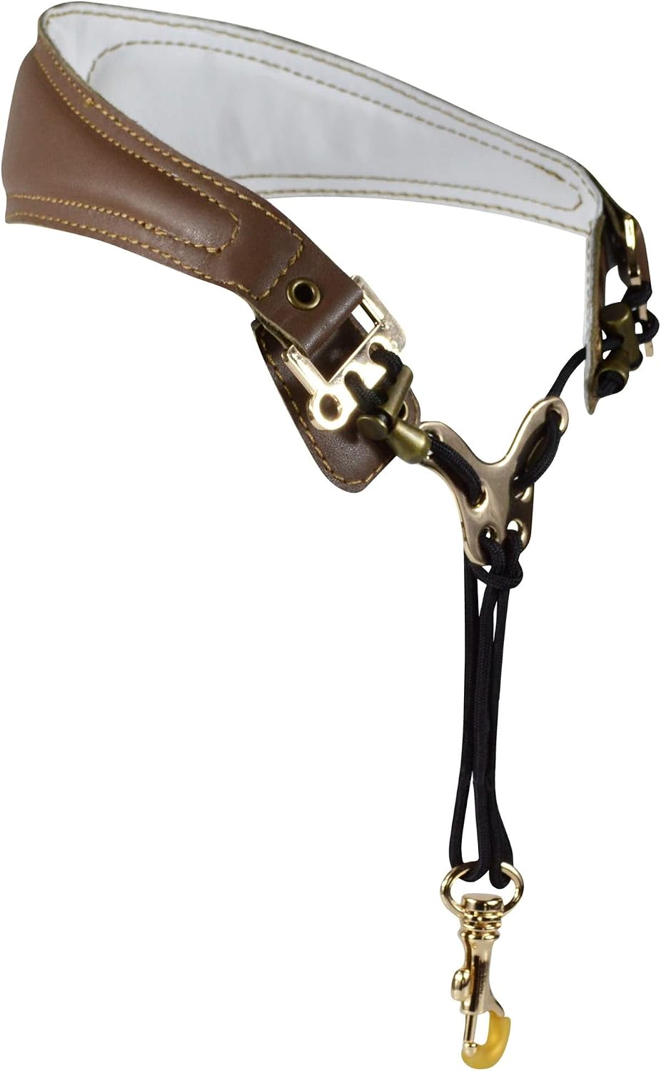adorence Leather Saxophone Neck Strap for Alto & Tenor Saxophone - Red