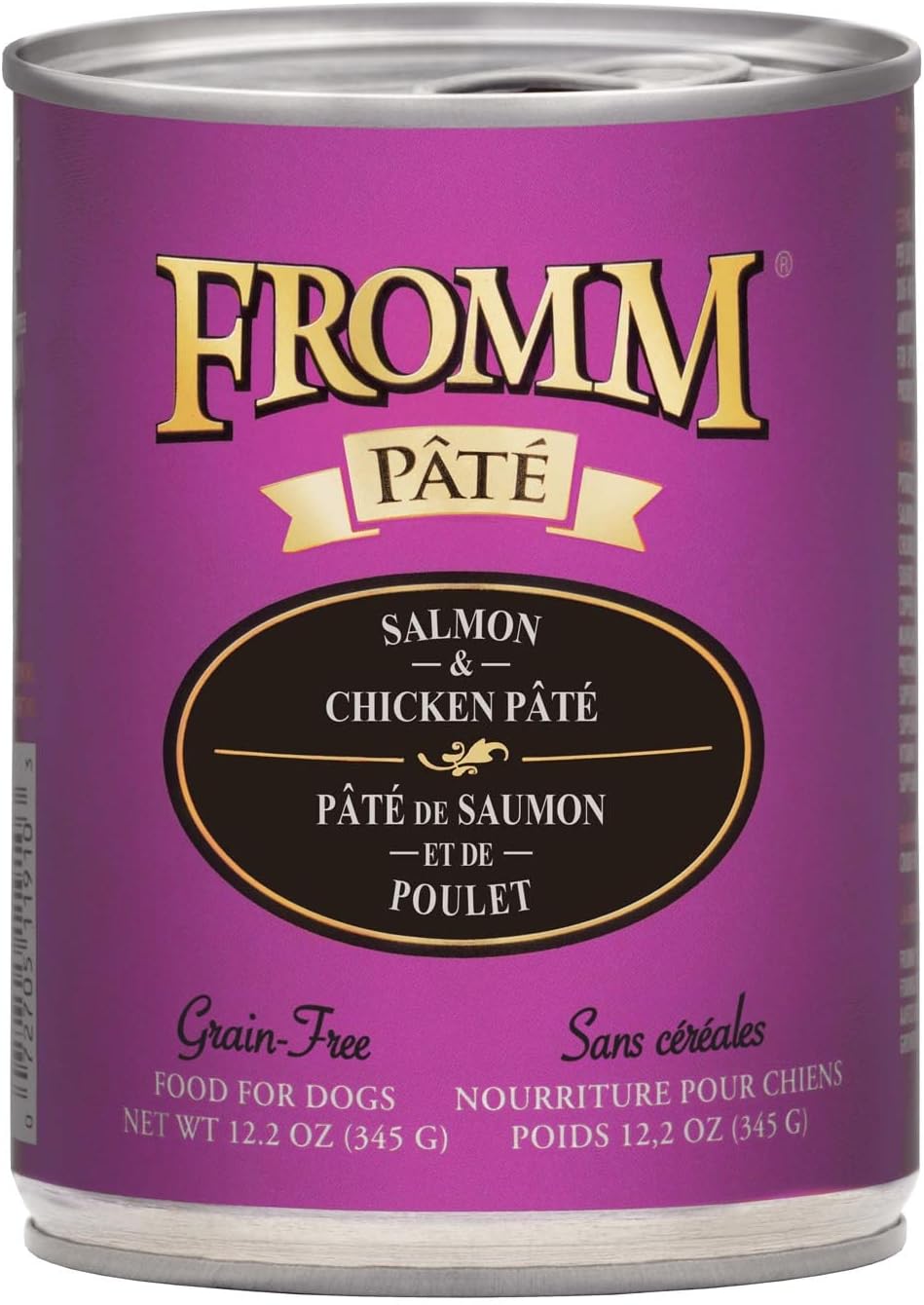 Fromm Venison & Lentil Pate Dog Food - Premium Wet Dog Food - Venison Recipe - Case of 12 Cans