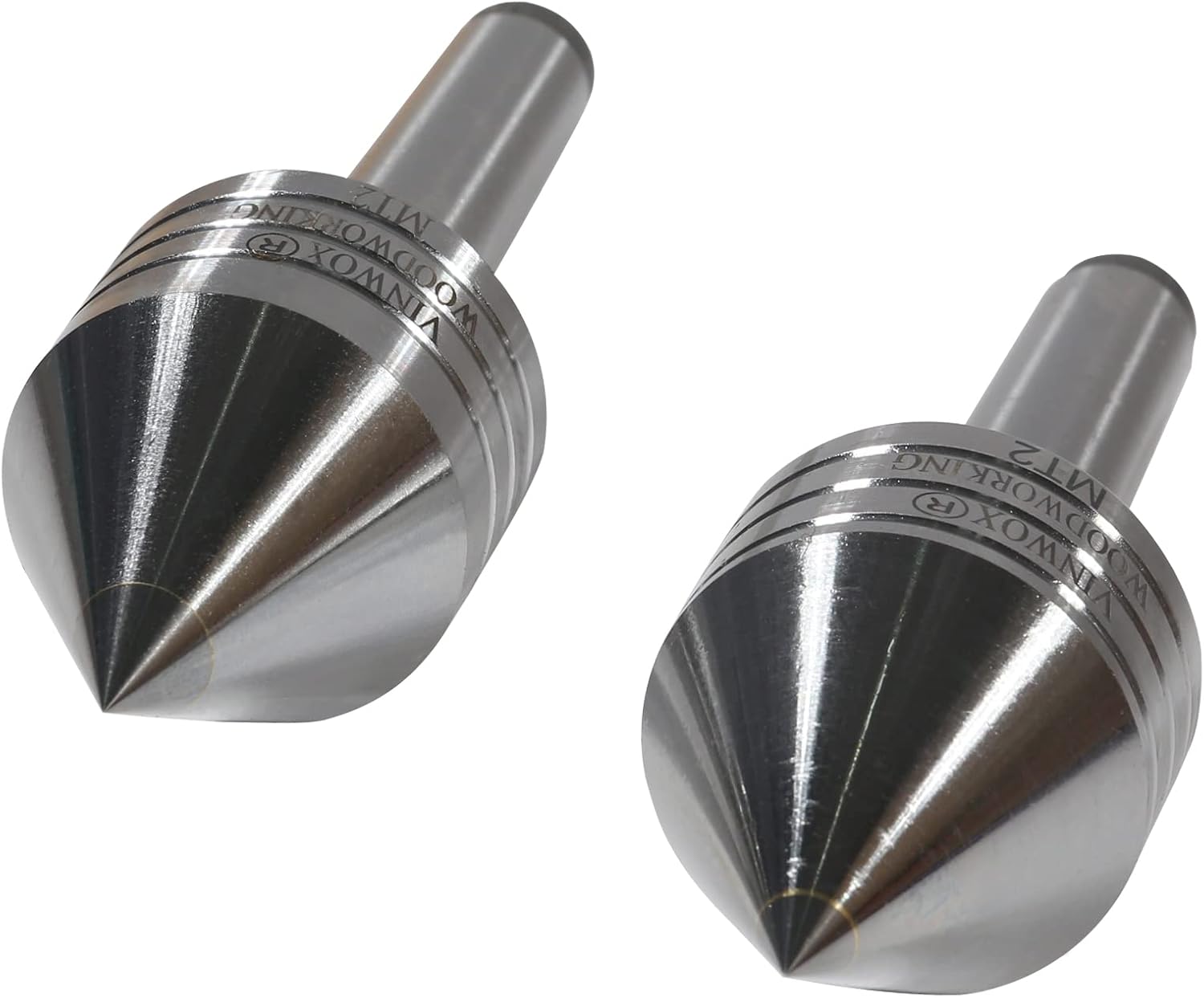4INCH 4-Jaw Self-Centering Wood Lathe Chuck, 2" Round Jaw Mounted, 1"x8TPI thread & 3/4"x16TPI Adapter, T Allen Wrench, Screw Chuck, SCR4-4