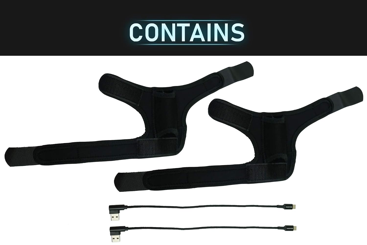 DeadEyeVR Valve Index Wrist Mounted Battery Kit - Accessory That Charges Your Controllers While Playing [video game]