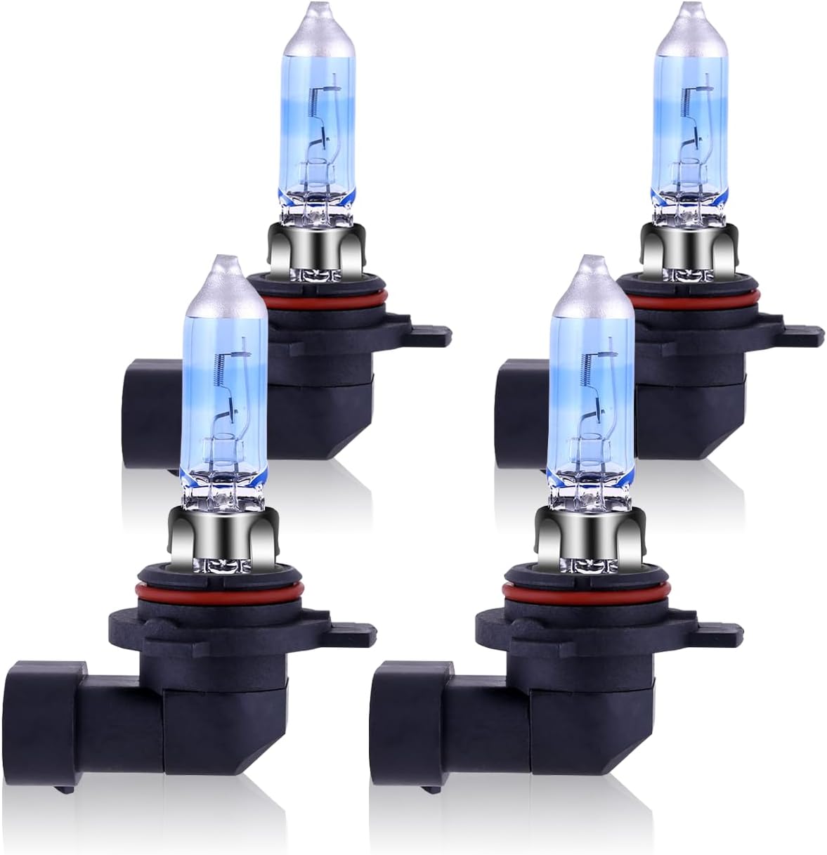 NEWBROWN H11 Headlight Bulb Halogen 5000K Super White Light Long Life Replacement PGJ19-2 12V/55W (H11, 2 Pack)