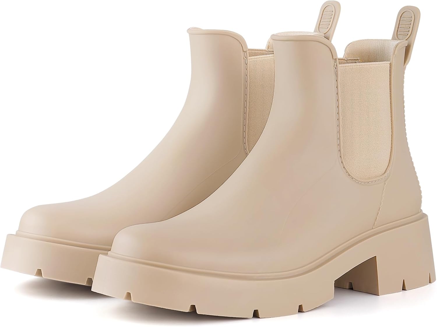 Asgard Women's Ankle Rain Boots Waterproof Chelsea Boots