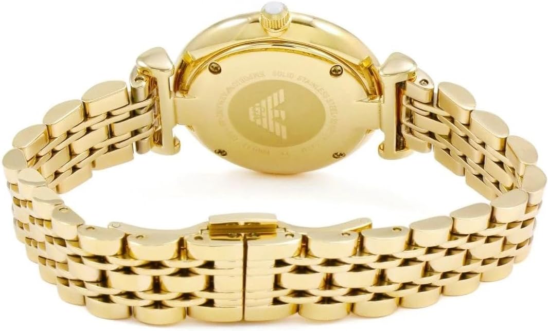 Emporio Armani Women's Dress Watch with Stainless Steel Band