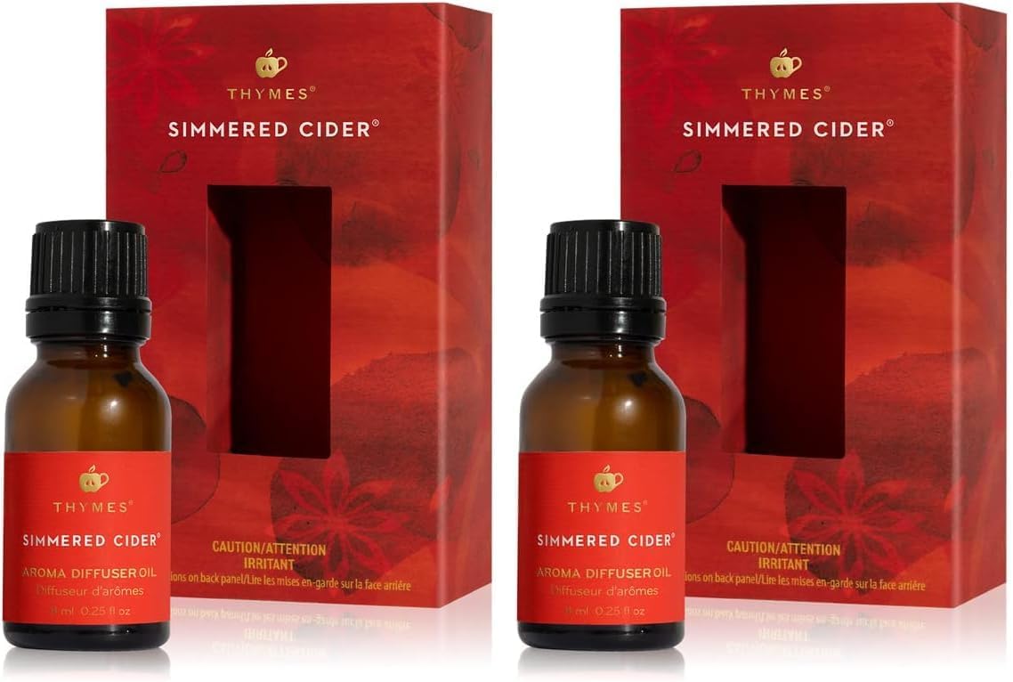 Thymes Electric Oil Diffuser Refill - Home Fragrance Oil Refill for Plug in Air Fresheners for Home - Use for Electric Scent Diffuser - Long Lasting