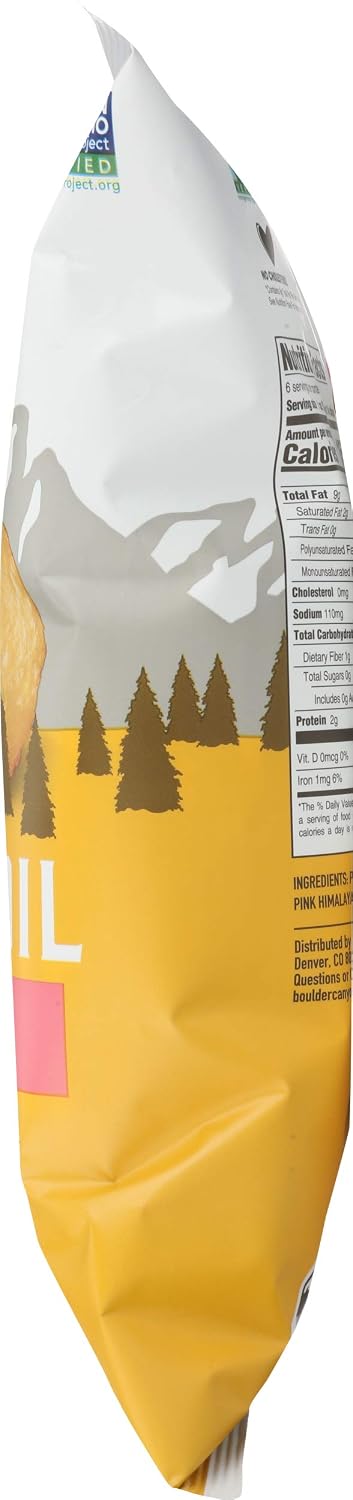 Boulder Canyon Avocado Oil Sea Salt Potato Chips 6 Count, 1.25 OZ