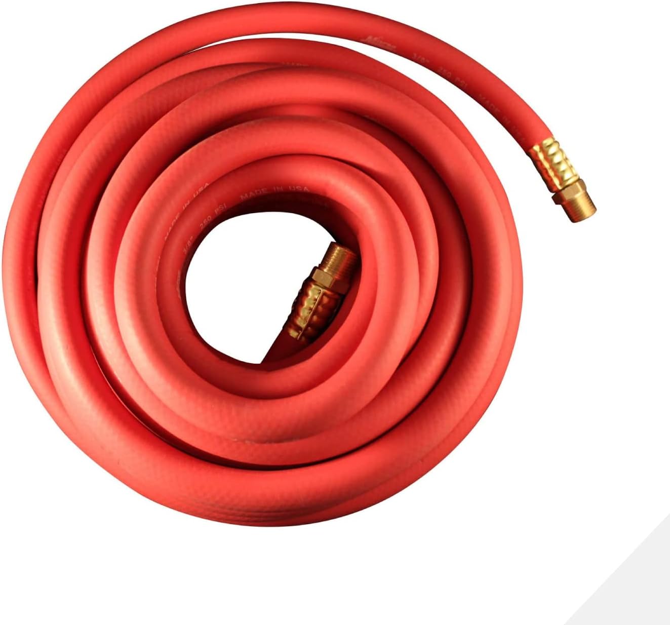 Milton 1635 50 Foot EPDM 3/8" ID Rubber Air Hose