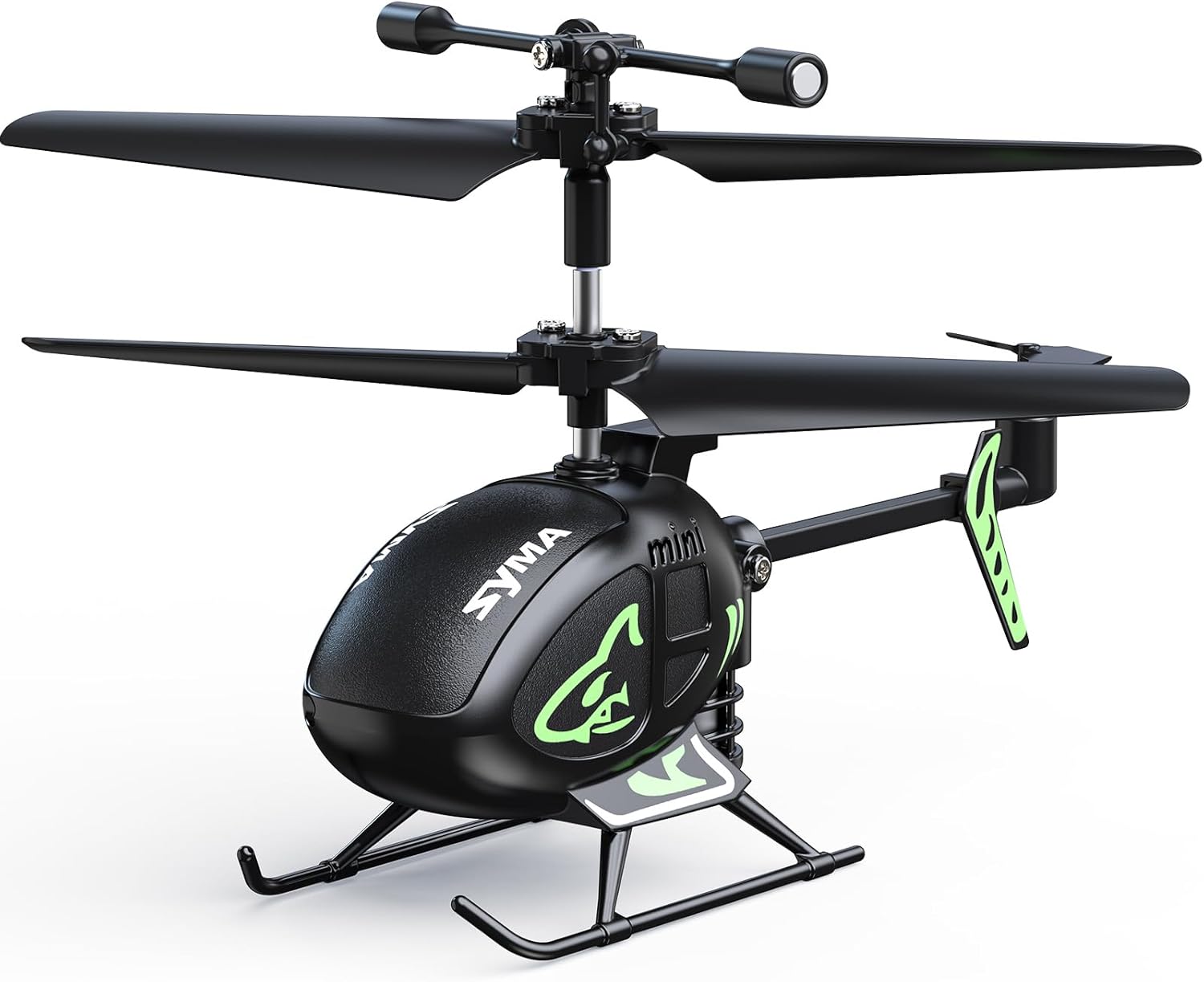 SYMA S100 Mini RC Helicopter for Kids, Indoor Flying, Altitude Hold, Black