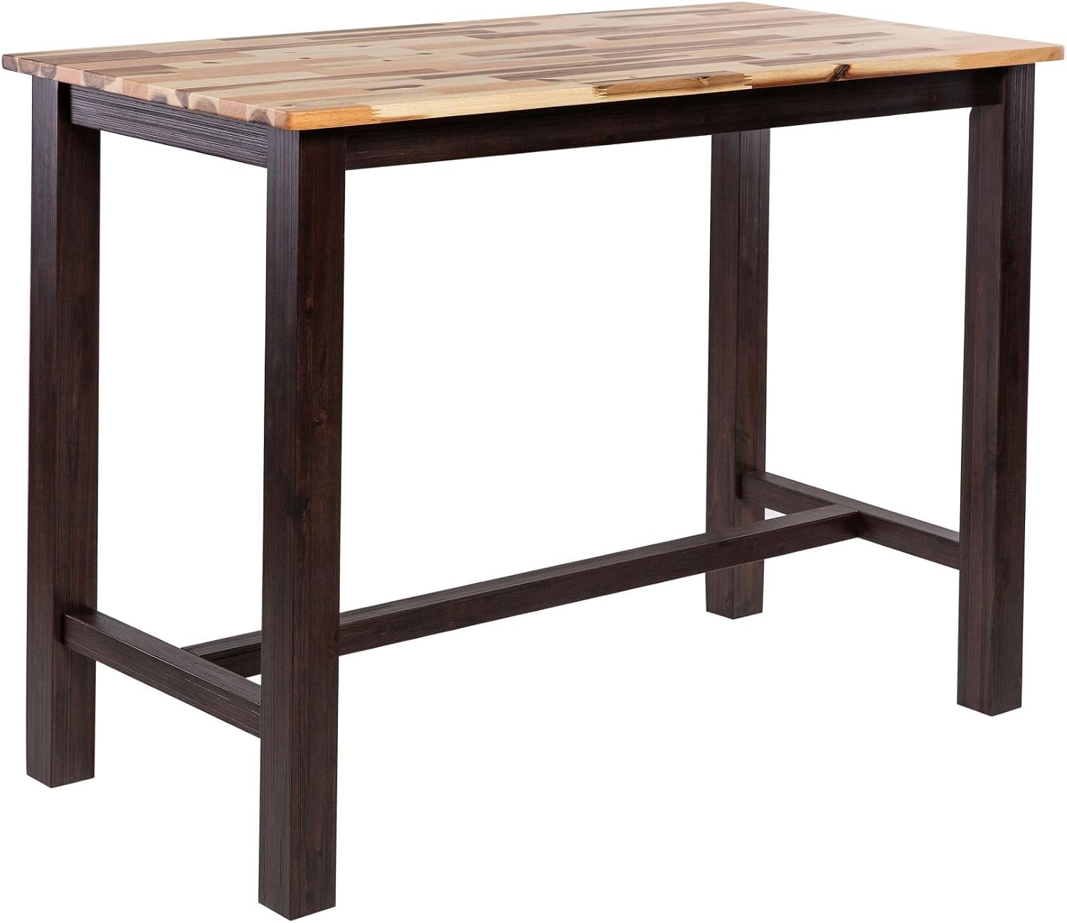 Boraam Sonoma Pub Table - Barnwood Wire-Brush