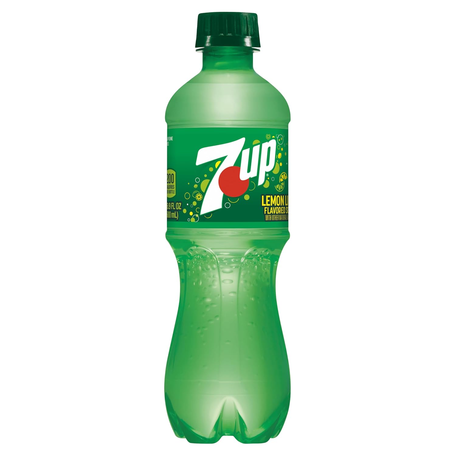7UP Lemon Lime Soda, Naturally Flavored and Caffeine Free, 2 Liter Bottle