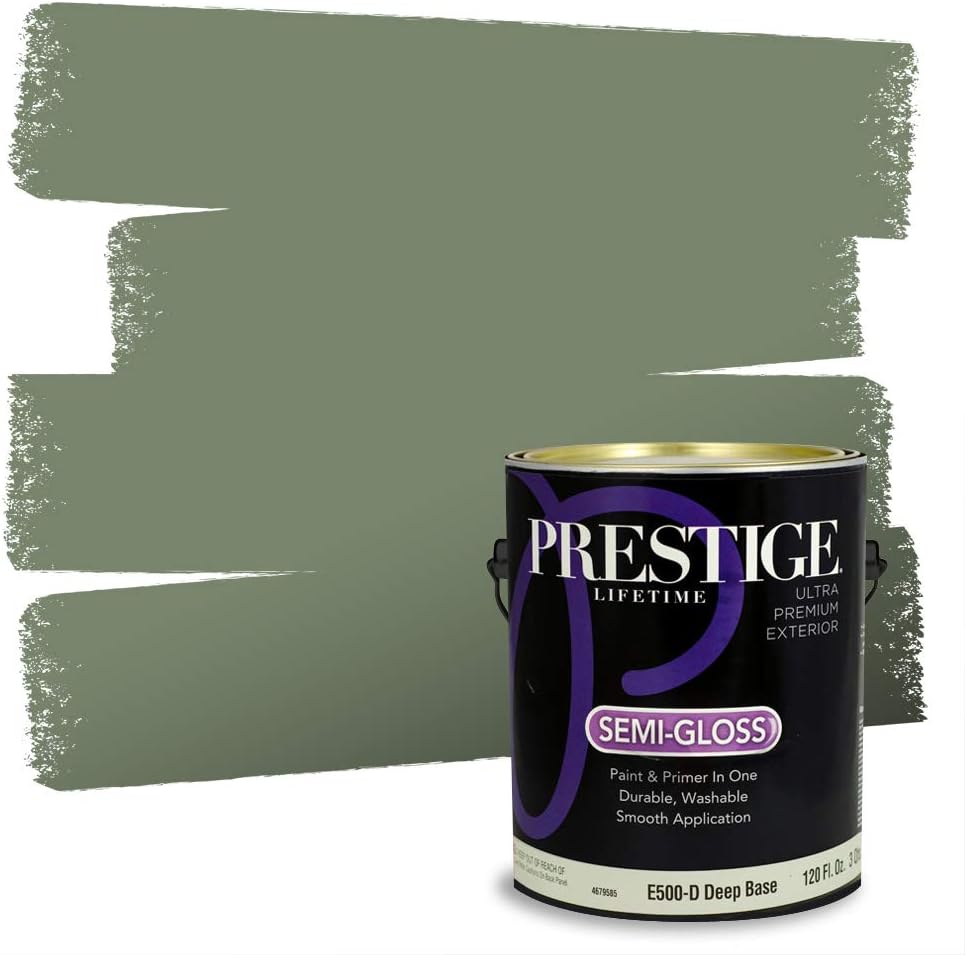 PRESTIGE Interior Paint and Primer in One, Garden Sage, Eggshell, 1 Gallon