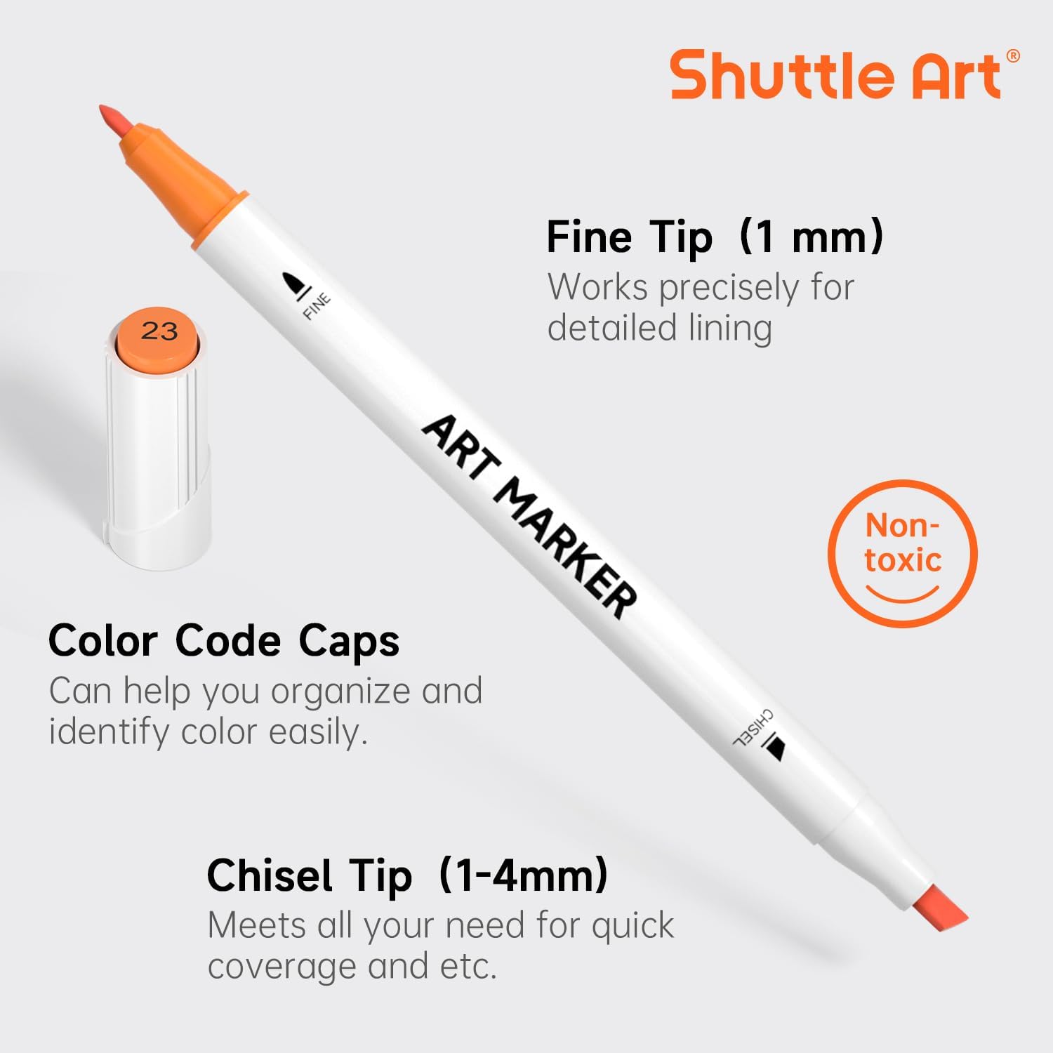 Shuttle Art 101 Colors Alcohol Markers