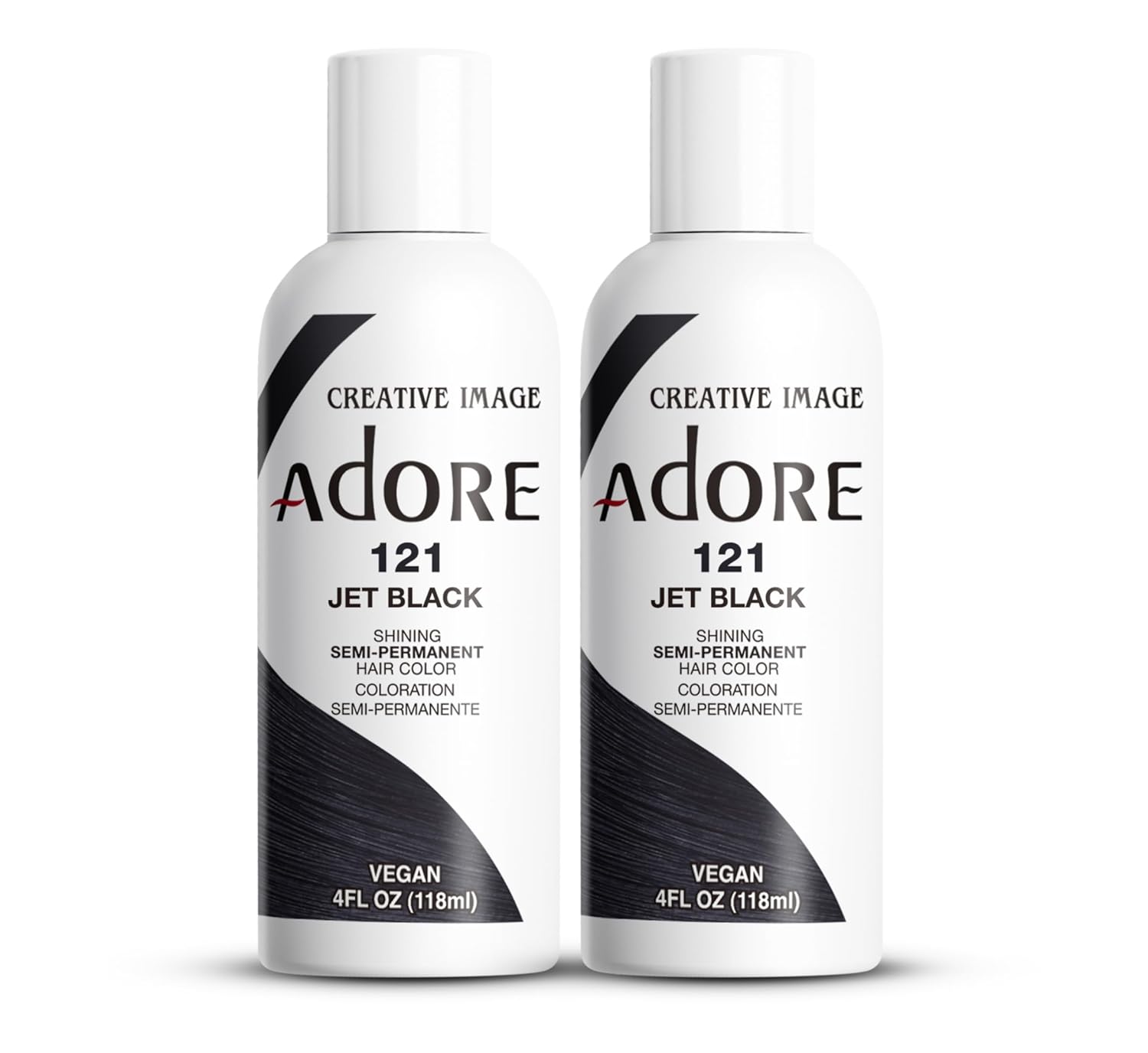 Adore Semi Permanent Hair Color, 107 Mocha, 4 Fl Oz | Vegan & Cruelty-Free Brown Hair Dye | No Ammonia, No Peroxide, No Alcohol