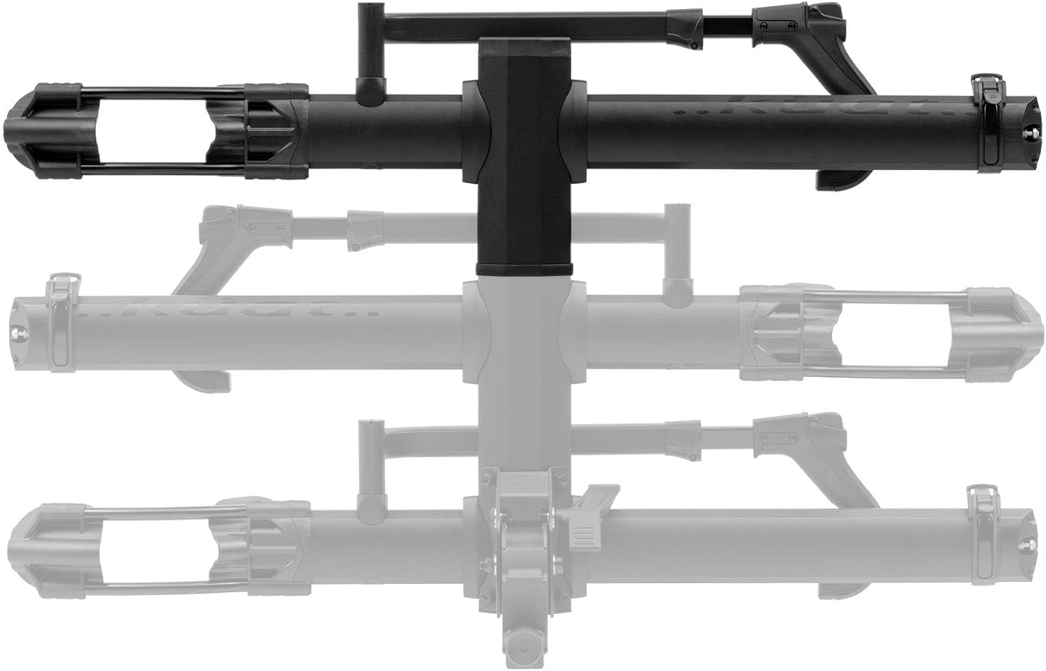 Kuat NV Base 2.0 Hitch-Mounted Bike Rack Add-On, 2-Bike Extension | Quick Change from 2 to 4 Bikes, E-Bike Compatible, All-Metal Construction, Adjustable Front Tire Cradle System