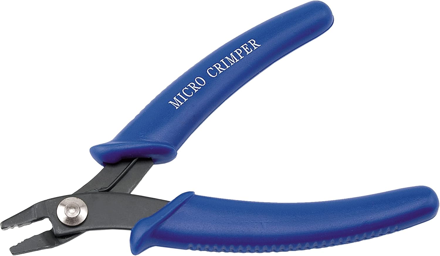 Beadalon Jewelry Crimping Tool Micro - Ergonomic & Compact, Dark Blue | Professional jewelry tools with precision crimping, ergonomic grips, versatile performance, and organized storage options.