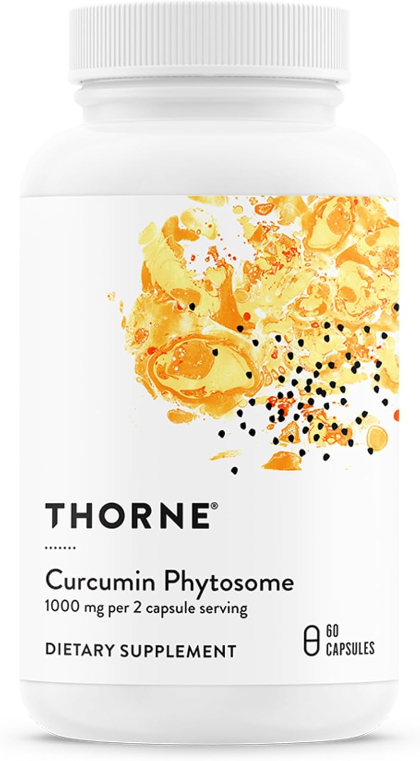 THORNE Curcumin Phytosome, 1, 000 mg Curcumin Supplement, 60 Capsules | Supports Joint Stiffness, Muscle Soreness & a Healthy Inflammatory Response*