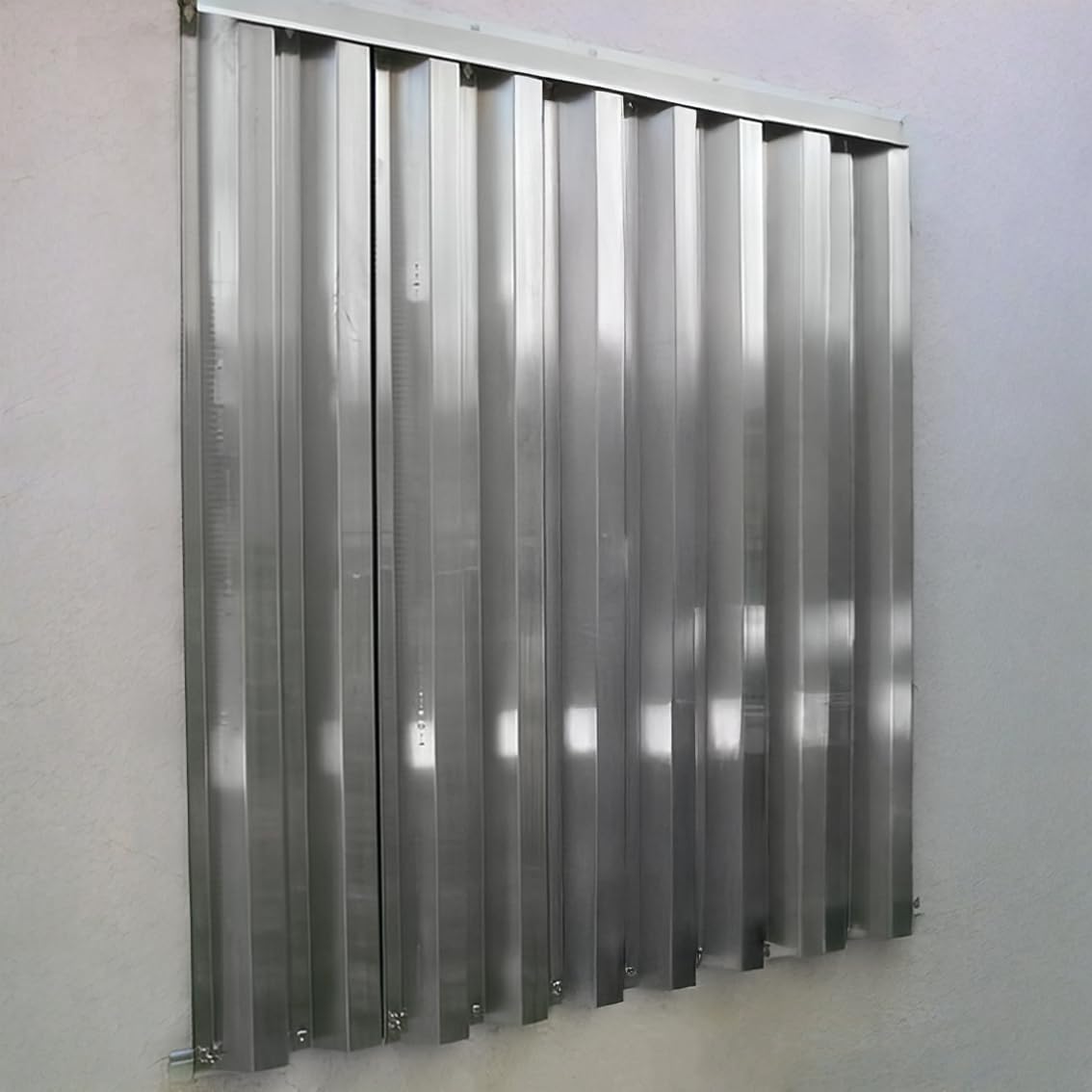 Custom DIY Hurricane Shutter Panels - Custom Length x Custom Height, Overlapping Storm Panels for Window & Door Protection, Easy DIY Installation