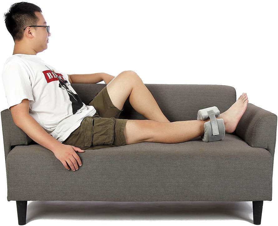 Foot Elevation Pillow Elevating Leg Rest Ankle Protector Foot Leg Support Pillow Broken Ankle Donut Foam Foot Elevator Cushion Heel Pillows
