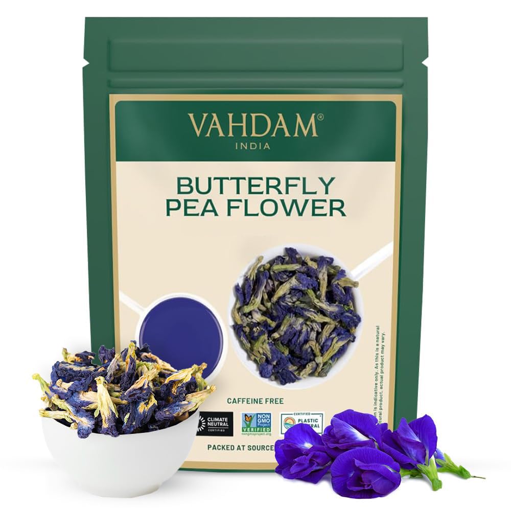 VAHDAM, Green Tea Leaves From Himalayas 170+ Cups (12oz) High Elevation Grown Green Tea Leaves From Himalayas | Pure Unblended Single Origin Green Loose Leaf Tea | Vacuum Sealed
