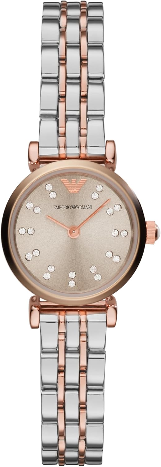 Emporio Armani Women's Dress Watch with Stainless Steel Band