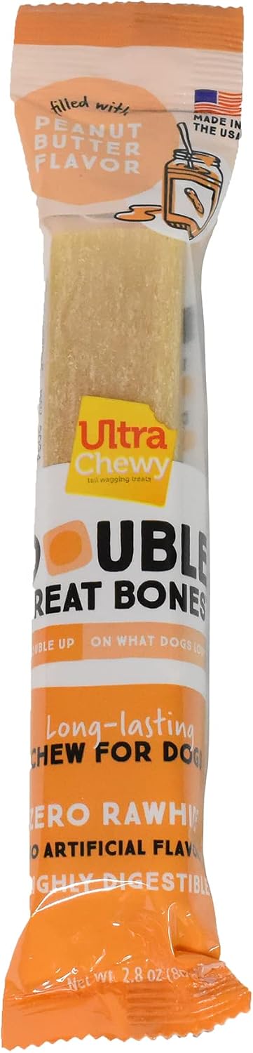 Ultra Chewy Chicken Double Treat Bones, 12 Count