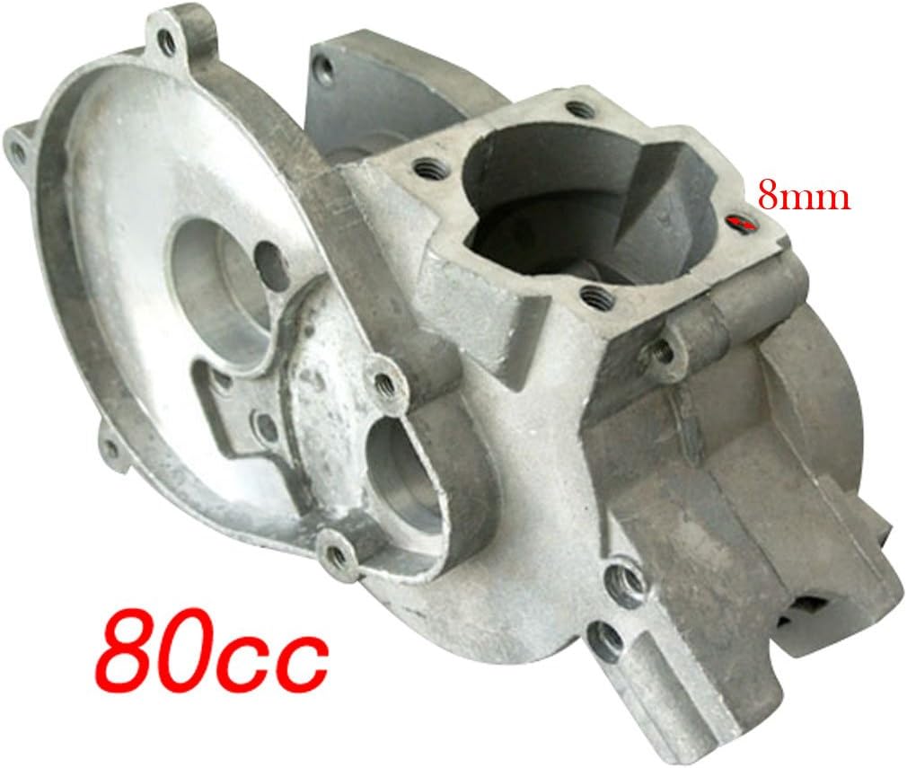 80cc Engine Crankcase with 6mm Studs for Motorized Bicycle