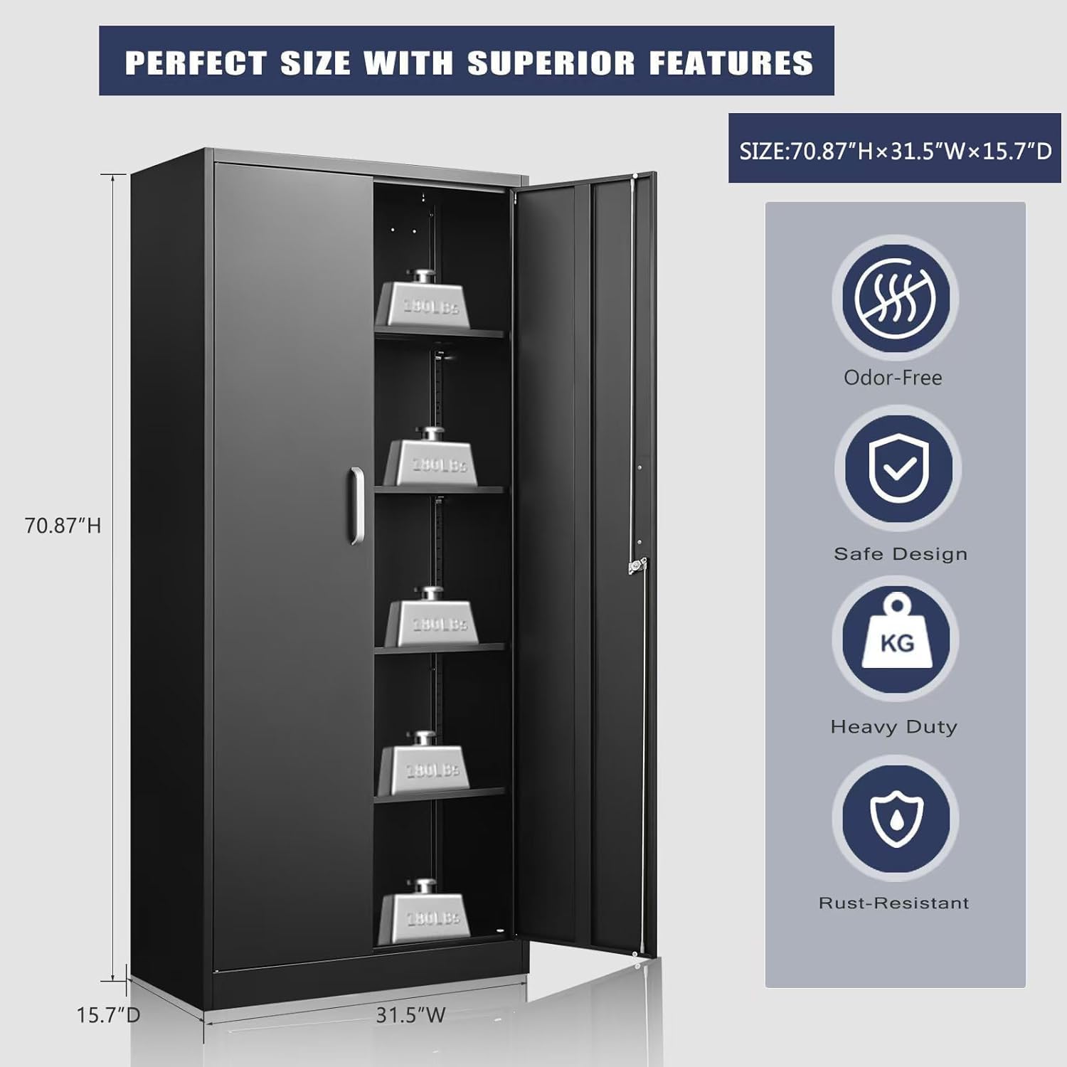 Guizeeopo 3 Drawer File Cabinet with Lock, File Cabinets for Home Office,Under Desk Cabinet, Locking File Cabinet for A4/Letter/Legal, Fully Assembled Expect Casters, Matte White