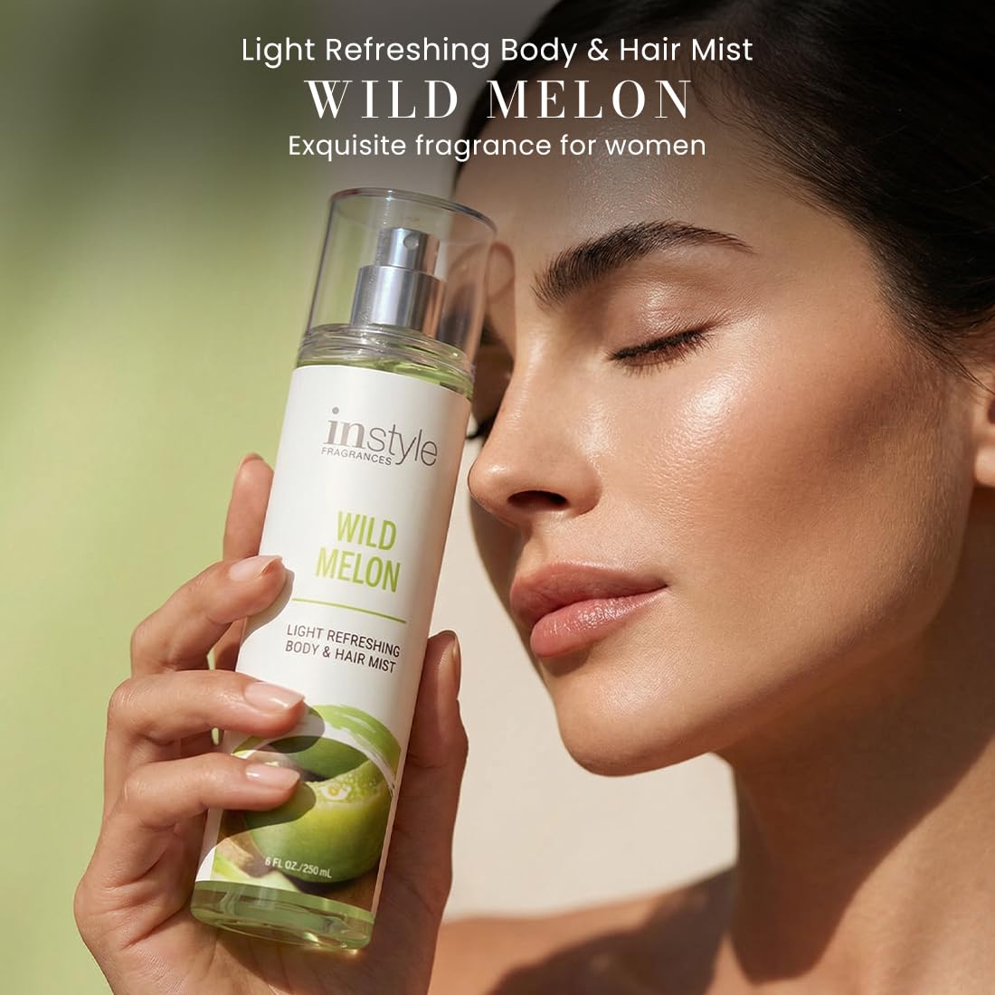 Instyle Fragrances Light Refreshing Body & Hair Mist, Tahitian Vanilla
