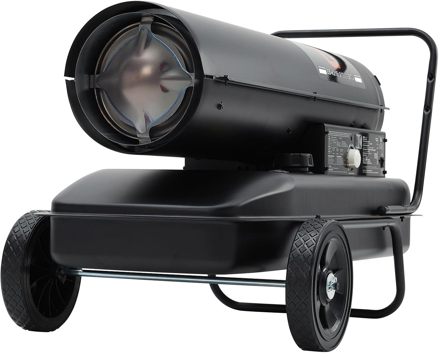Garvee 215000 BTUs Kerosene/Diesel Forced Air Heater, Kerosene Fan Forced Heater with Thermostat Control for Warehouses, Construction, Workshops