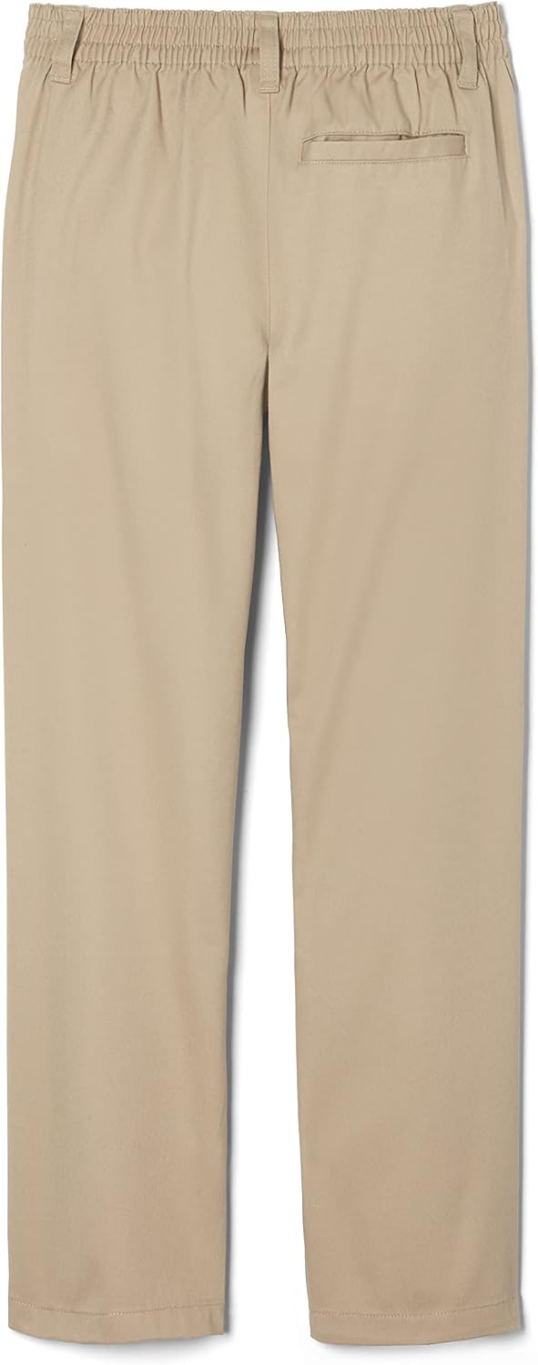 French Toast Boys Pull-On Relaxed Fit School Uniform Pant (Standard & Husky)