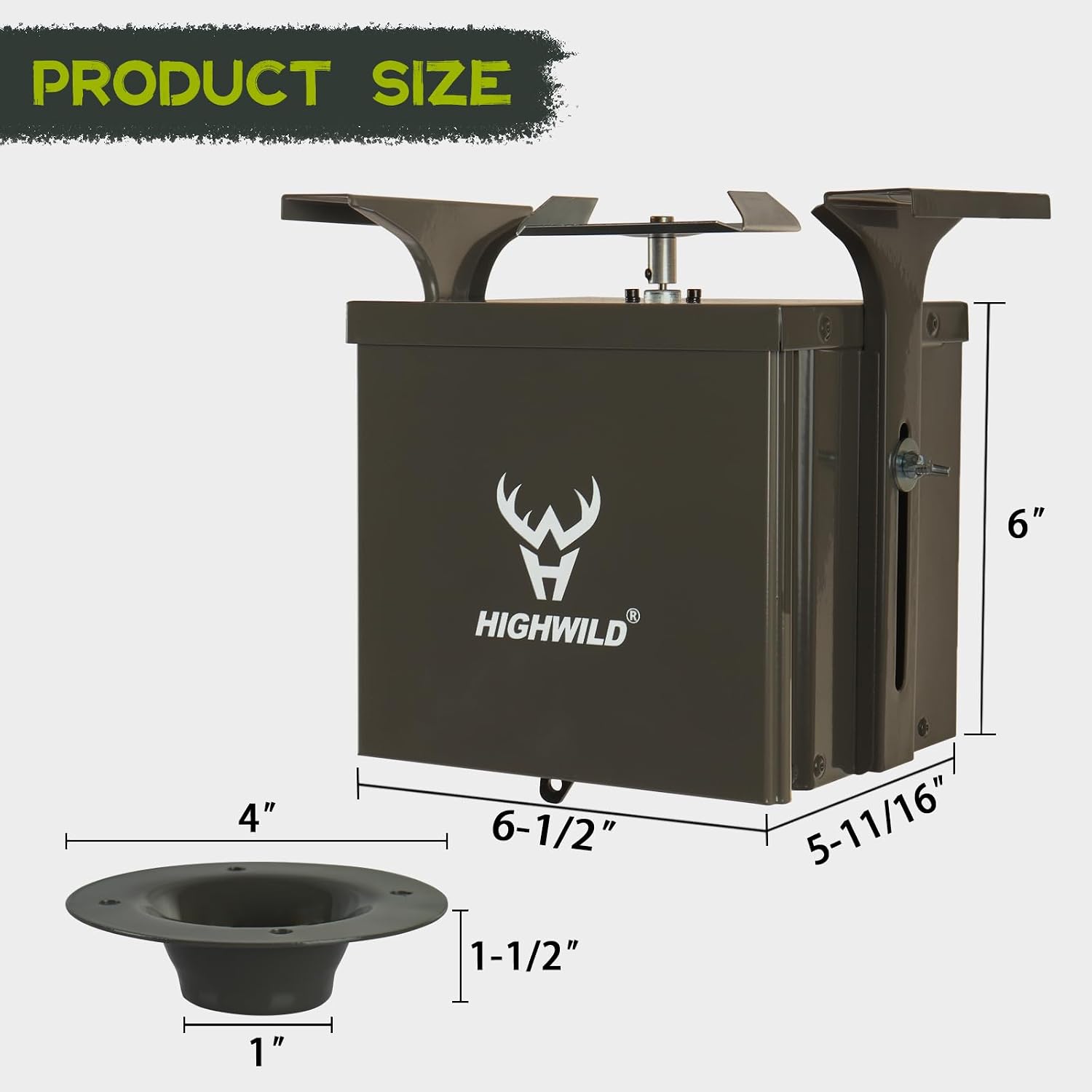 Highwild 6-Volt Deer Feeder Digital Power Control Unit