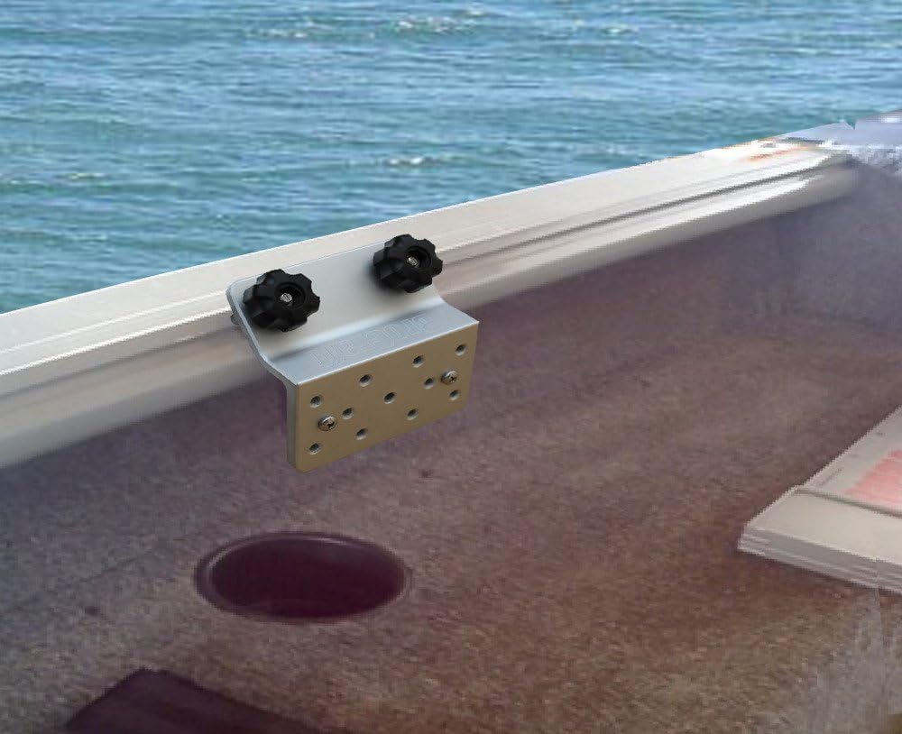 Brocraft Power Lock Rod Holder for for Lund Boat Sport Track / G3 Boat / 45 Degree Crestliner Suremount/WAR Eagle/Excel Boat - 45 Degree Track System